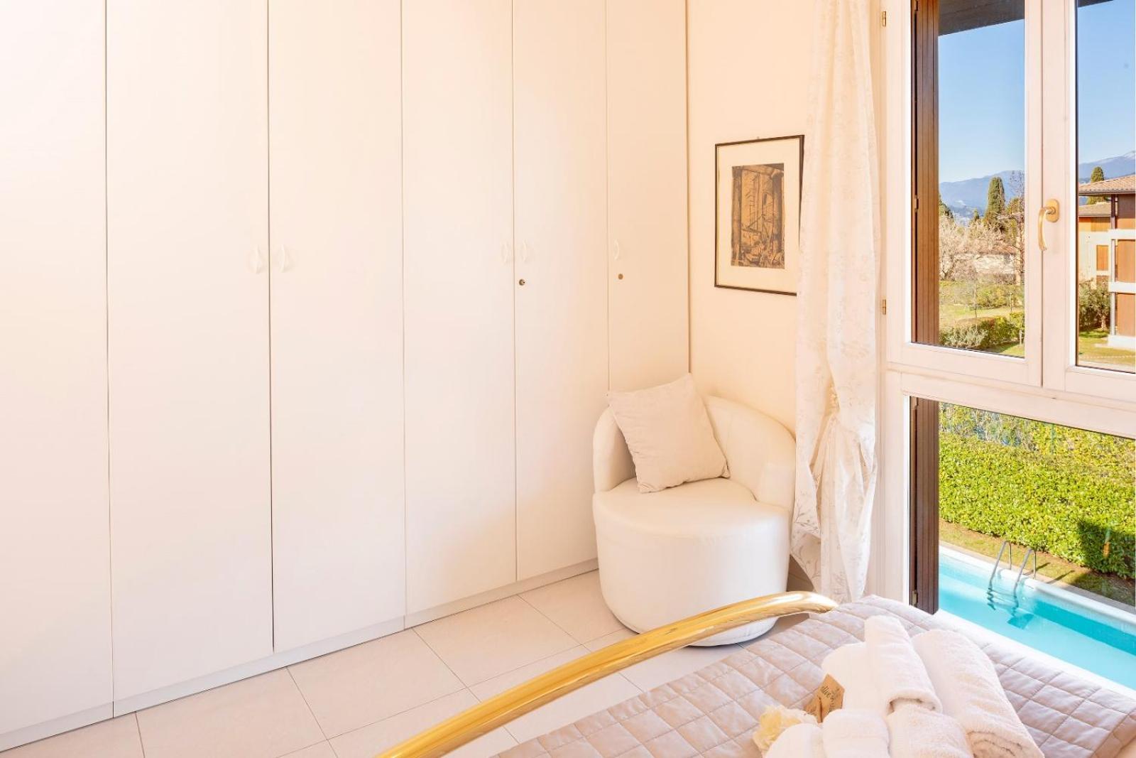 Elena Apartment - Free Secure Parking - Center - Pool - View Lake Bardolino Exterior foto